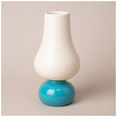 ВАЗА ДЕКОРАТИВНАЯ НА НОЖКЕ 12,5Х25 СМ 763-124