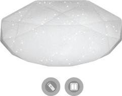 Светильник Almaz 60W RGB R-500-SHINY/WHITE-220V-IP44