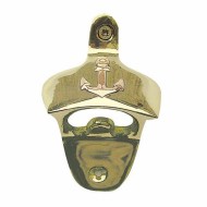 Открывашка настенная, 9,5см, латунь 7012