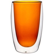 СТАКАН С ДВОЙНЫМИ СТЕНКАМИ "DOUBLE-WALL" 450 МЛ. ДИАМЕТР=8,5 СМ. ВЫСОТА=14,5 СМ 249-211