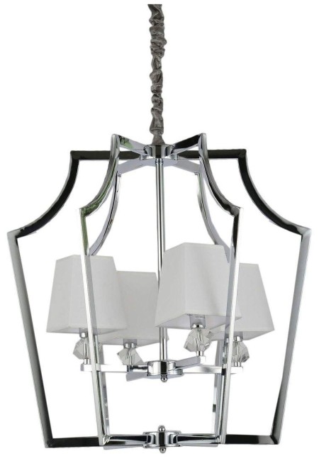 Подвесная люстра Montero LDP 1249-4 CHR+WT