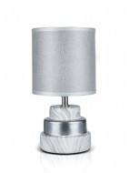 Светильник настольный В-HS8480 silver+white shade 01103928