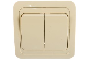 Выключатель Валери УНИВЕРСАЛ 2-кл сл.кость Б-В0023