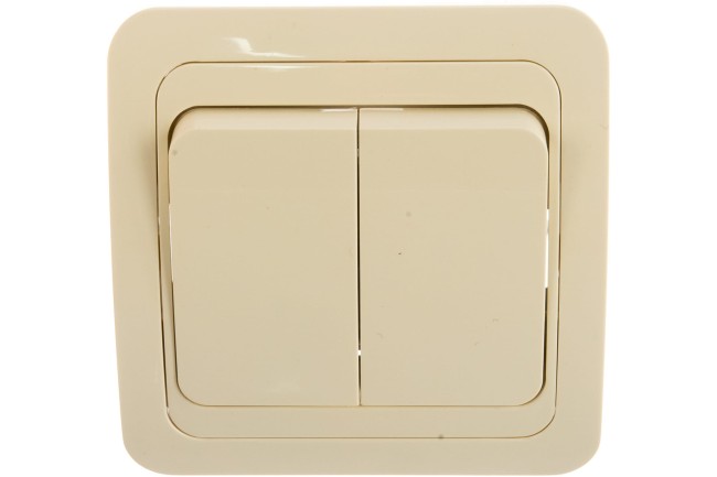 Выключатель Валери УНИВЕРСАЛ 2-кл сл.кость Б-В0023
