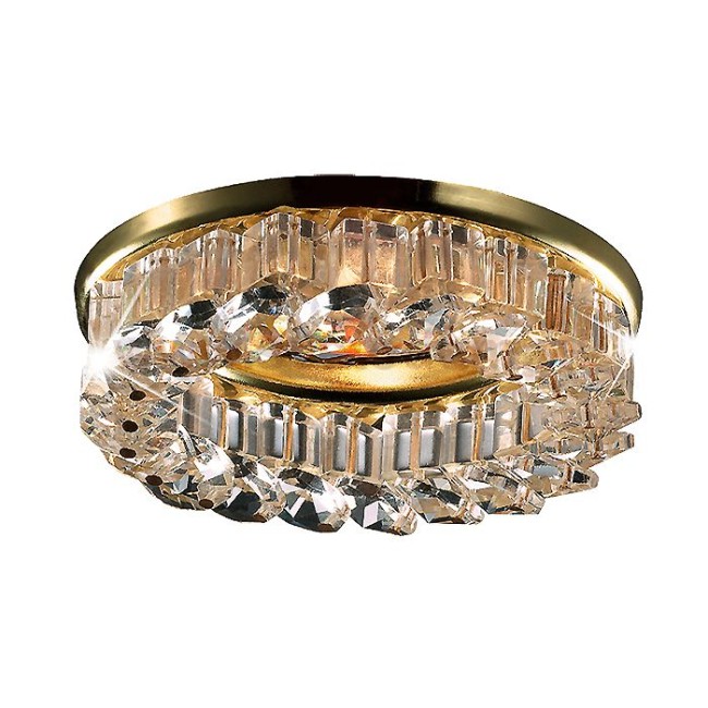 Светильник встр. ODN 369453 NT09 292 золото/прозрачный