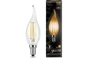 Лампа светодиодная GAUSS Fill св/вет  5W 2700K E14 104801105