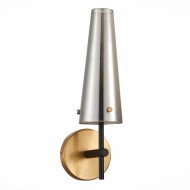 Бра SL1209.301.01 Бронза,Черный/Дымчатый E14 1*40W