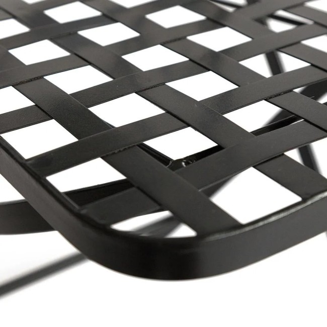 Стул Secret De Maison VICENZA PL08-1070-1-GBRN металл, 36х35х91см, черный/плитка "ASTRA"