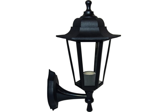 Фонарь уличный черный 6-гранный (НБУ 06-60-001 ЛЕДА1) (11-99ЧЕР) 017470