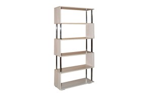 Стеллаж "Змейка 16" (ФУР) (ясень шимо светлый) НФ-00004503 Стеллаж "Змейка 16" (ФУР) (ясень шимо светлый) НФ-00004503