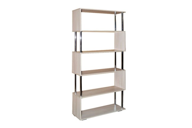 Стеллаж "Змейка 16" (ФУР) (ясень шимо светлый) НФ-00004503