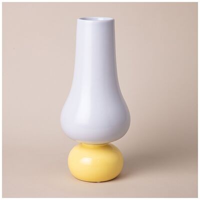 ВАЗА ДЕКОРАТИВНАЯ НА НОЖКЕ 15Х35 СМ 763-122