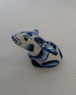 Сувенир "Крыска Софи", 5,5см, гжель 4327409