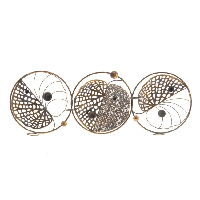 Панно с держателями для свечей СОЛЮКС 756352 L94 W11 H33 см