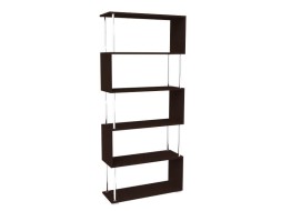 Стеллаж "Змейка 16" (венге) 82*29*186 Стеллаж "Змейка 16" (венге) 82*29*186