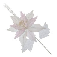 Цветок искусственный "Пуансеттия", L22 W6 H45 см 811508