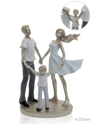 Статуэтка Семья 23,5см. /FM18179/ полимер 667957 01105211