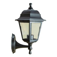 Фонарь уличный черный 4-гранный (НБУ 04-60-001 ЛЕДА) (11-11ЧЕР) 017455