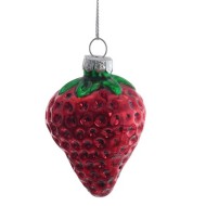 Украшение новогоднее "Клубника", L4 W4 H7 см 805763