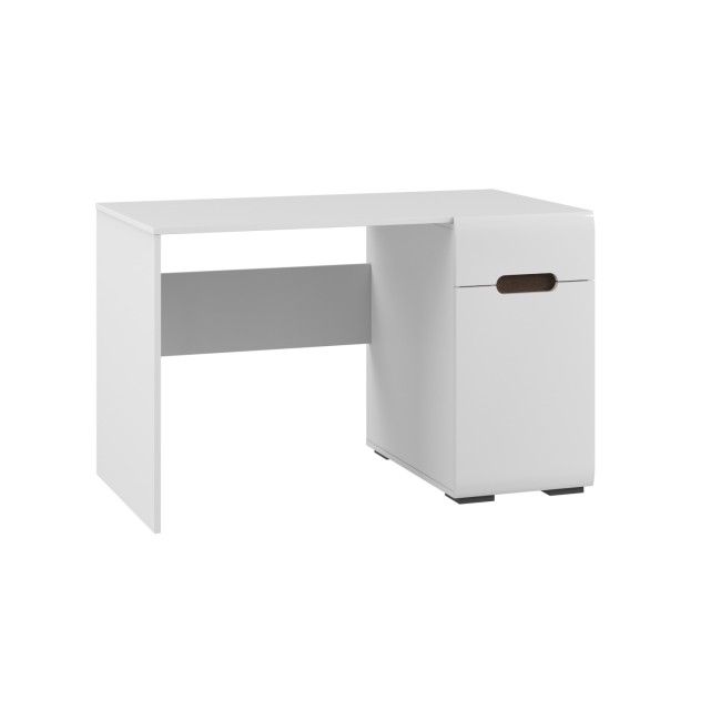 Стол журнальный Амбра (мдф белый гл, лдсп белый)