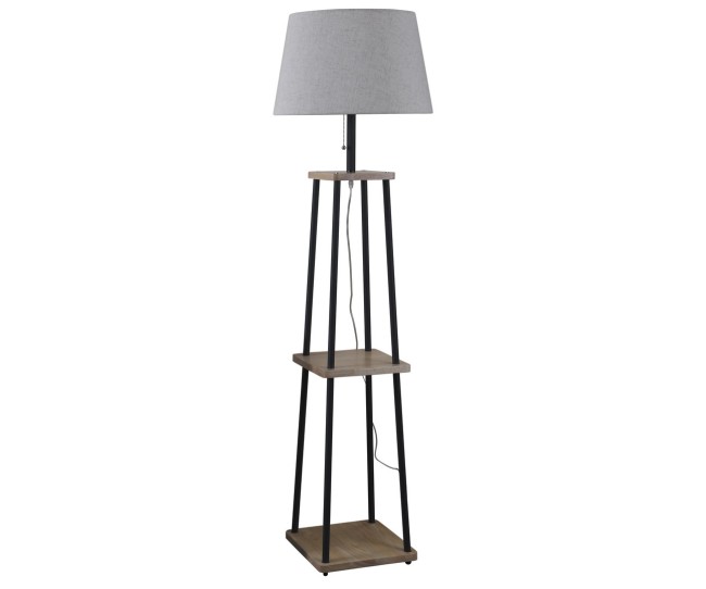 Торшер АЛИКАНТЕ сосна 07098 d45 h155 E27 1*40W