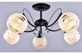 Светильник "Вихрь" РС21351 BK+CR/5C