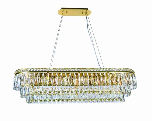 Люстра 2785E/10A GOLD+CLEAR