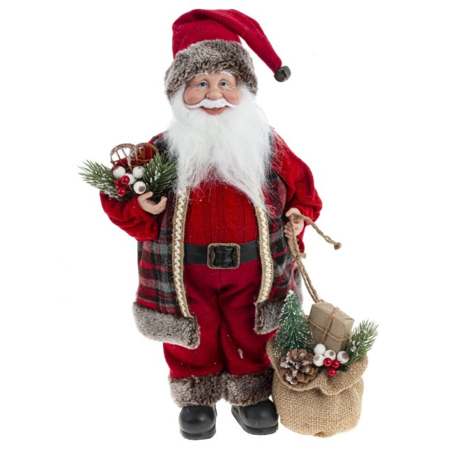 Дед Мороз, L35 W13 H61 см, разм.полк. Lп35 Wп13 Hп46 см 776057