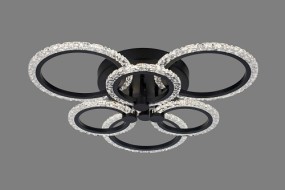 Люстра A3009/3+3 BK+RGB 142W 3000K-6000K