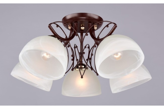 Светильник РС20529 BRN+FG/5C