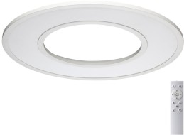 Светильник 7718/42L MITRA SN 58 металл/акрил/бел LED 42Вт 3000-6500К D485 IP20 пульт ДУ ALTAIR