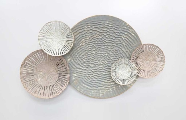 Настенный декор Деликат Металл КРИСТИ ХОУМ 15895  102х60х9 см