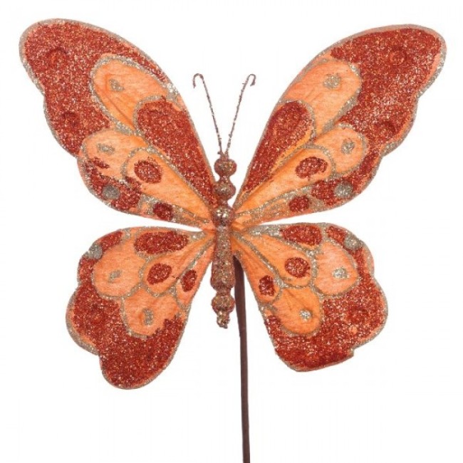 Изделие декоративное "Бабочка" 262317 L22 W3 H27 см
