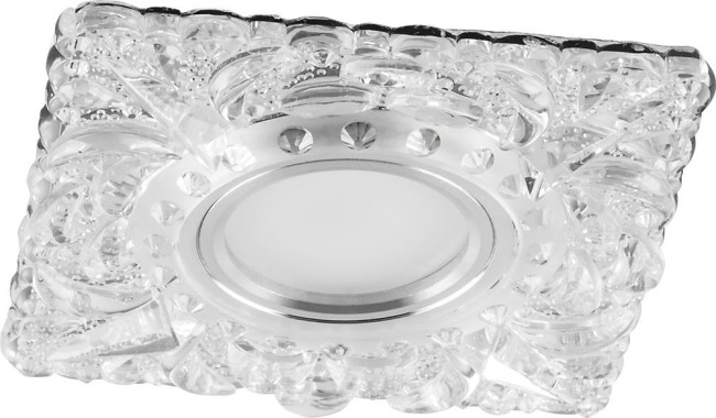 Точечный светильник Ф CD920 MR16 прозрачный/хром