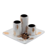 Набор из 3-х подсвечников на подставке 756631