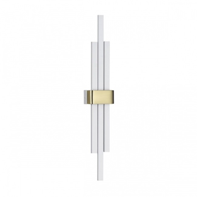 Настенный светильник 5686/18WL LEDIO LN23 054 золотой, белый LED 18W 3000K 1350Лм 220V TOVE