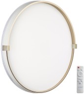 Светильник 7646/EL PALE SN 138 пластик/золотой LED 70Вт 3000-6000К D490 IP43 пульт ДУ OLIDI WHITE