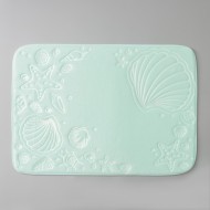 Коврик для дома «Морское дно», 50×70 см, цвет бирюзовый 7651315