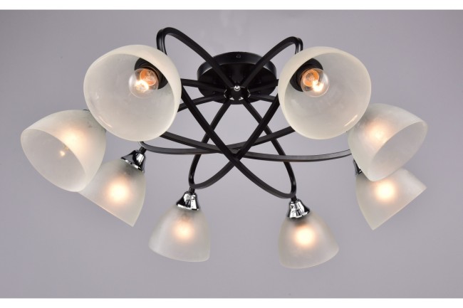 Светильник "Контраданс" РС20954 BK+CR/8C