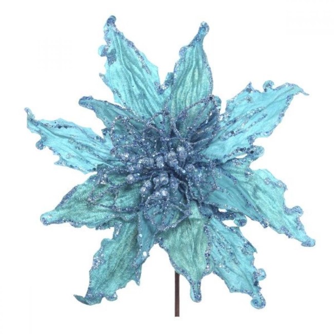 Изделие декоративное "Цветок Пуансеттия" 262260 33 см