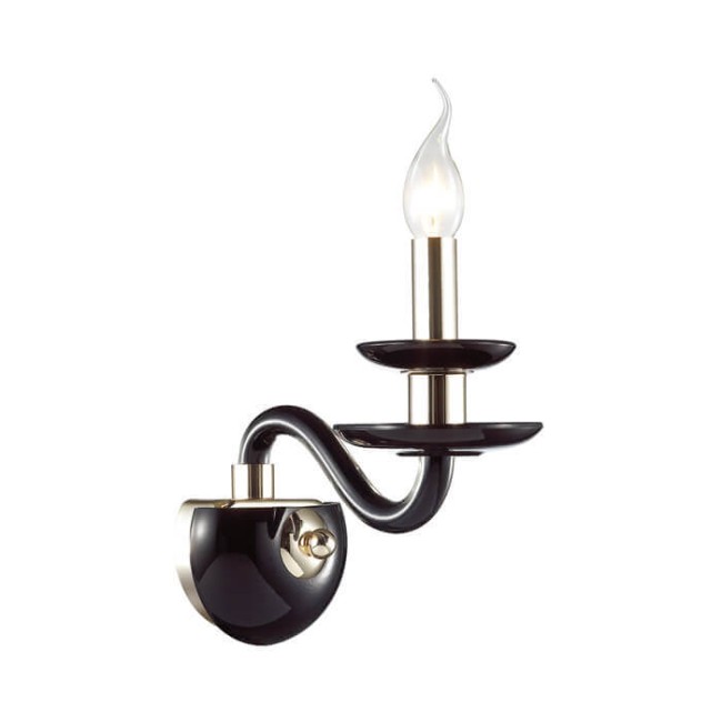 Бра 4188/1W ODL19 247 золото/черный 1*40w CAPRI