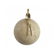 Настенный светильник 7011/5WL L-VISION ODL25 латунь/камень/медь IP20 LED 1*5W 3000K 220V CONFUCIUS