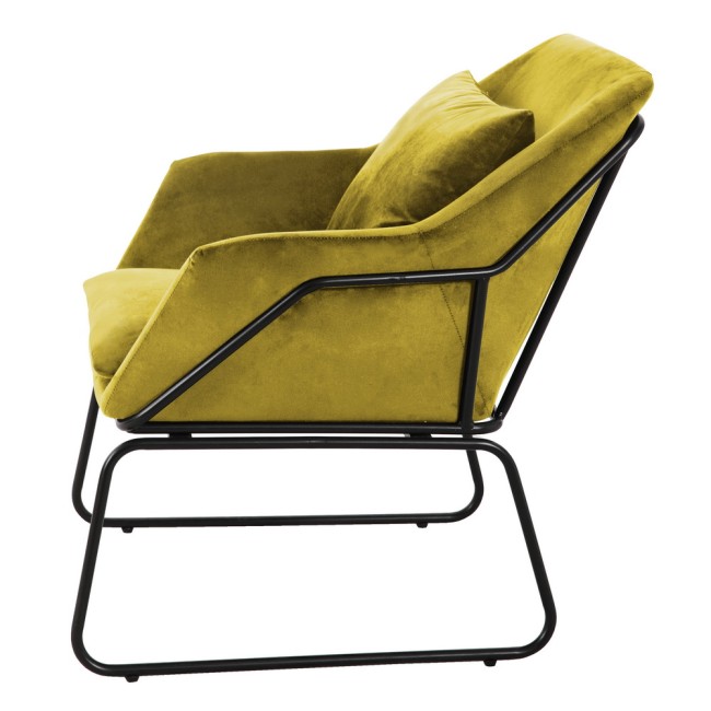 Кресло ALEX FR 0700 горчичный