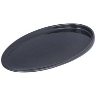 ТАРЕЛКА ЗАКУСОЧНАЯ BRONCO "FUSION" 23*13,5*2 СМ СЕРАЯ 263-1218