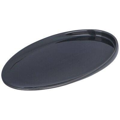 ТАРЕЛКА ЗАКУСОЧНАЯ BRONCO "FUSION" 23*13,5*2 СМ СЕРАЯ 263-1218