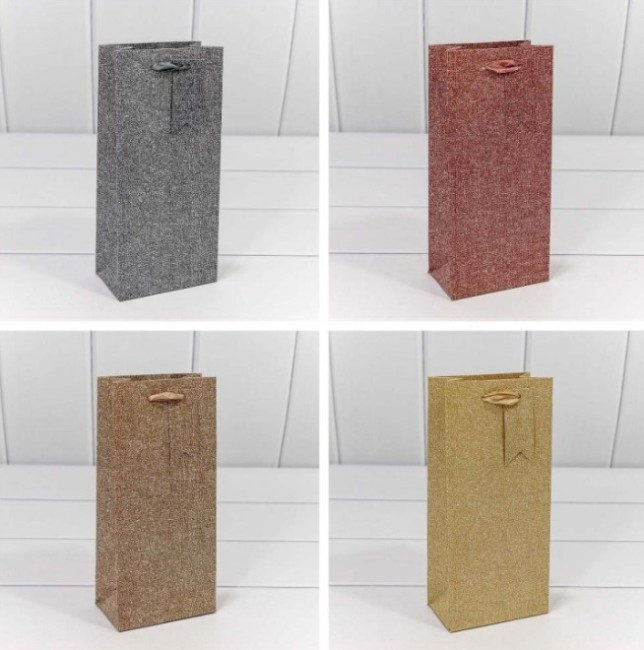 Пакет подарочный 10*22*6 "Премиум" (микс) 230г 000155S