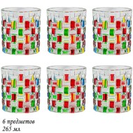 Набор из 6-ти стаканов 589-019 265мл стекло