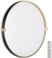 Светильник 7647/EL PALE SN 138 пластик/черн./зол. LED 70Вт 3000-6000К D490 IP43 пульт ДУ OLIDI BLACK