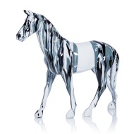 Фигура лошади Baker 370117 черная, белая, полирезин, 29х27 см