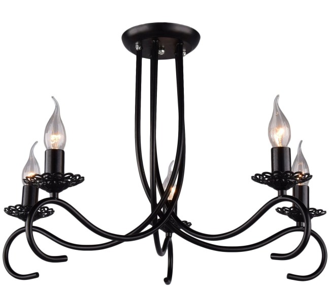 Светильник РС20667 BK+CR/5C